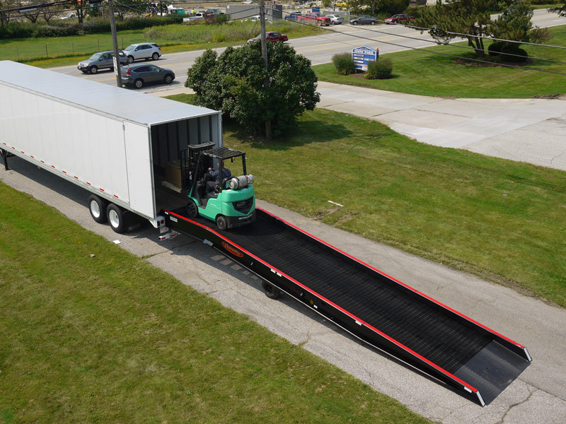 Temporary Loading Ramps 70” Portable Loading Dock Ramp – Yard Ramps Store from Copperloy